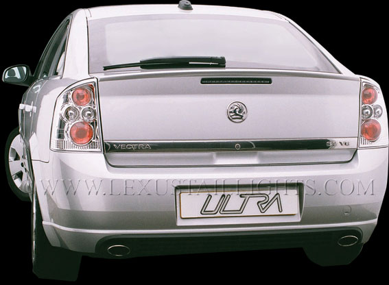 These Lexus style rear lights for the Vauxhall Vectra C are also available