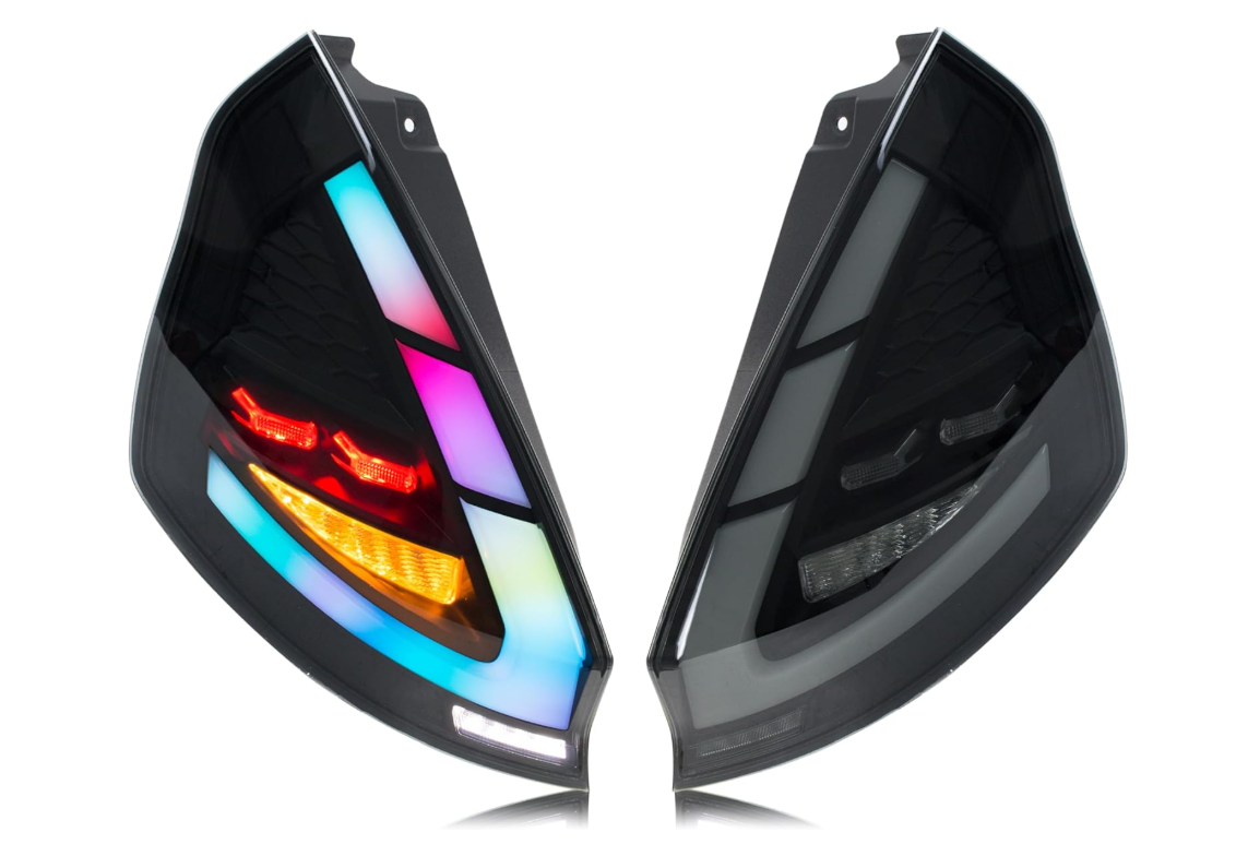 Ford Fiesta MK7 LED RGB Tail Lights