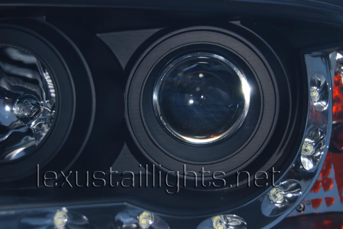 VW T5 projector headlights