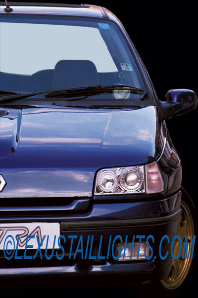 lexus lights clio mk1 halo Angel eye headlights