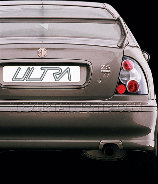 lexus light -zs black rear lights chrome