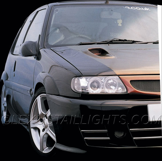 Citreon Saxo angel eye headlights