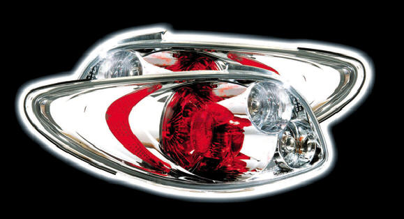 Peugeot 206 CC chrome lexus lights