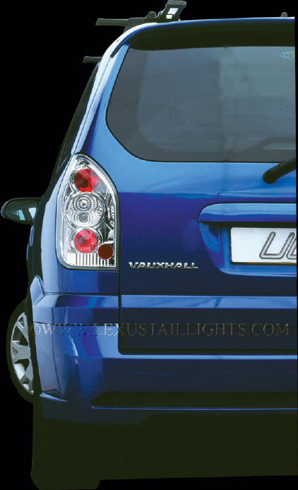 Vauxhall Zafar chrome lexus rear back lights